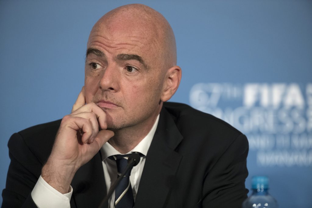 Gianni Infantino. Foto: AFP
