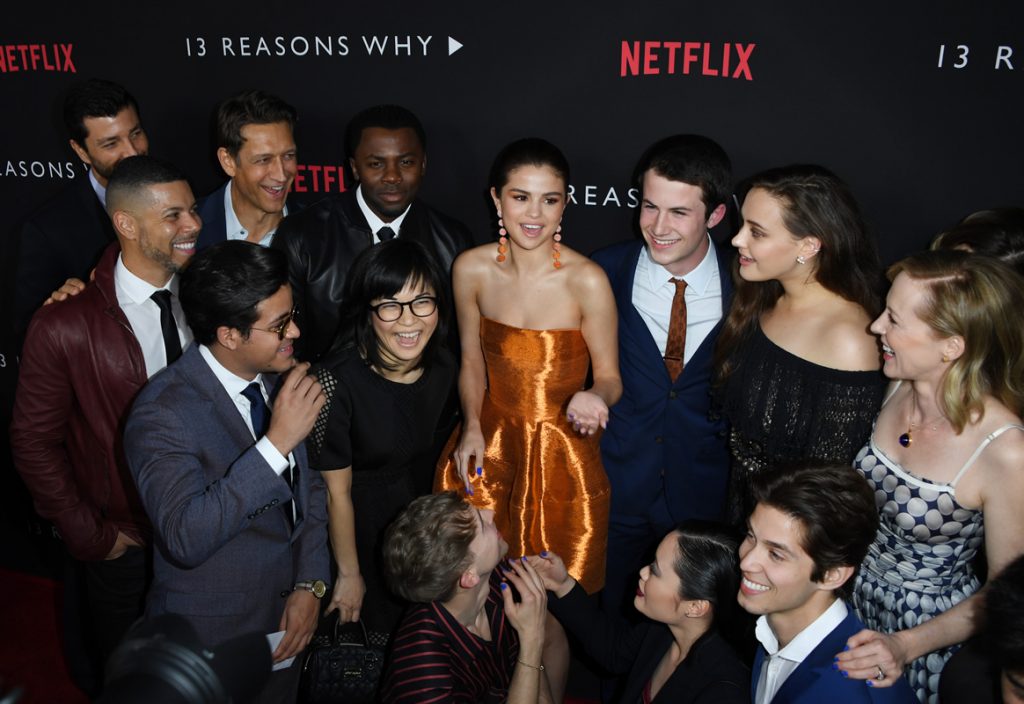 Serie '13 reasons why?'. Foto: AFP