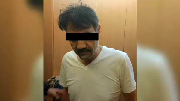Foto distribuida a medios de la detención de Dámaso López, sucesor del capo Joaquín 'Chapo' Guzmán en el cártel de Sinaloa. FOTO: EFE