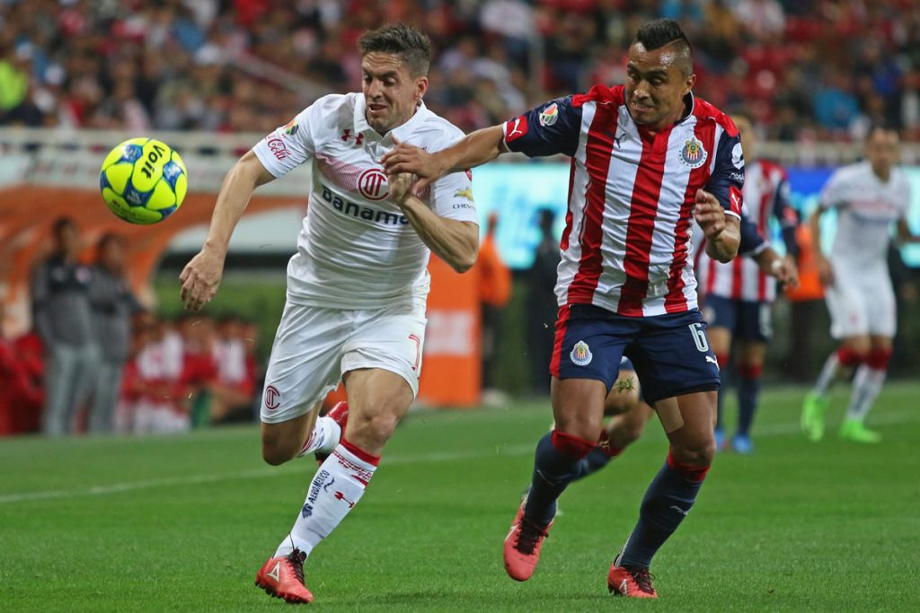 Chivas vs Toluca. Foto: Cuartoscuro
