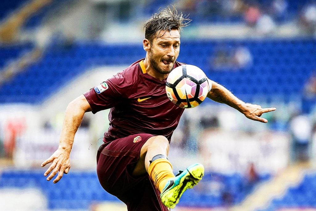 FOTO EFE Francesco Totti jugó toda su carrera con