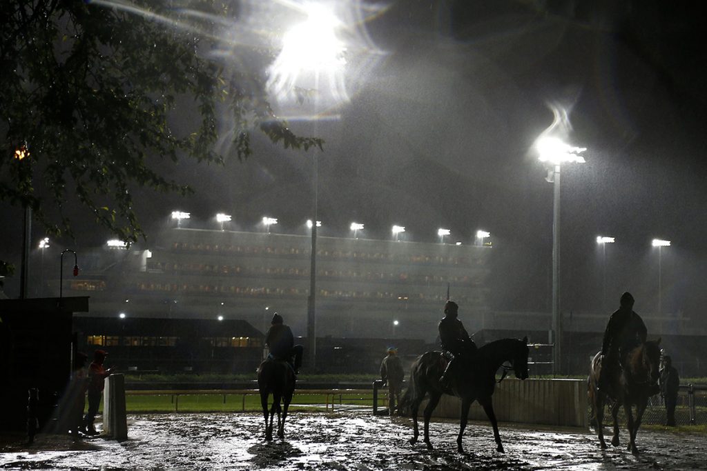 FOTO: AFP. La edición 143 del Derby estará pasada por agua