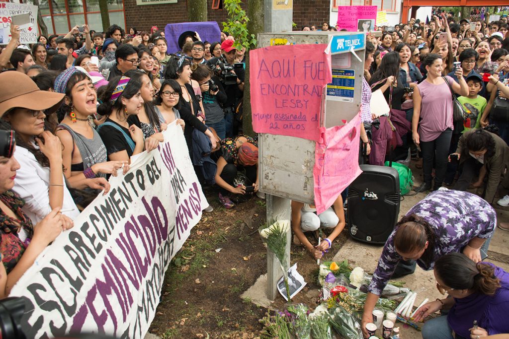 Marcha contra la violencia de género en la UNAM, el pasado 5 de mayo. FOTO: MARIO JASSO /CUARTOSCURO