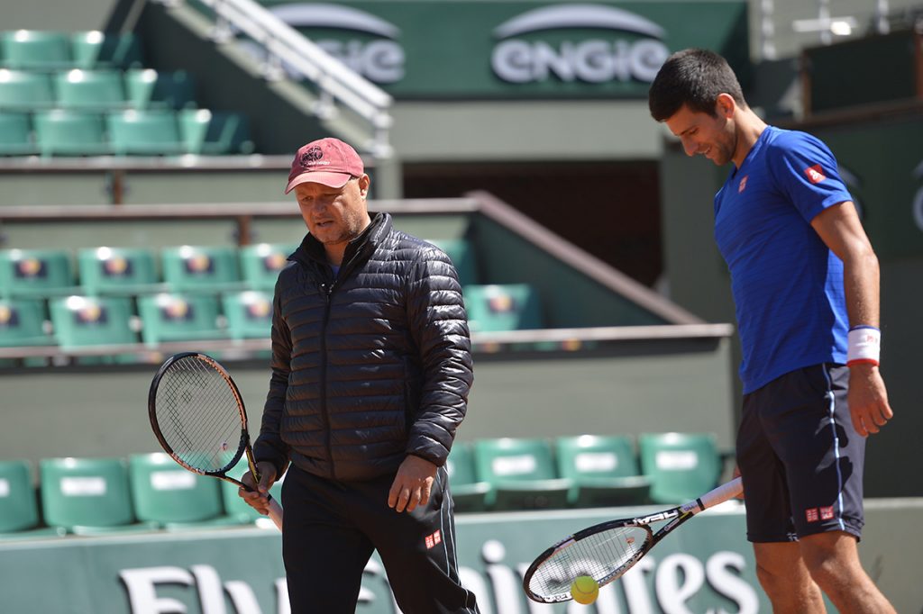 FOTO: AFP. Marian Vajda trabajaba con el serbio desde 2006