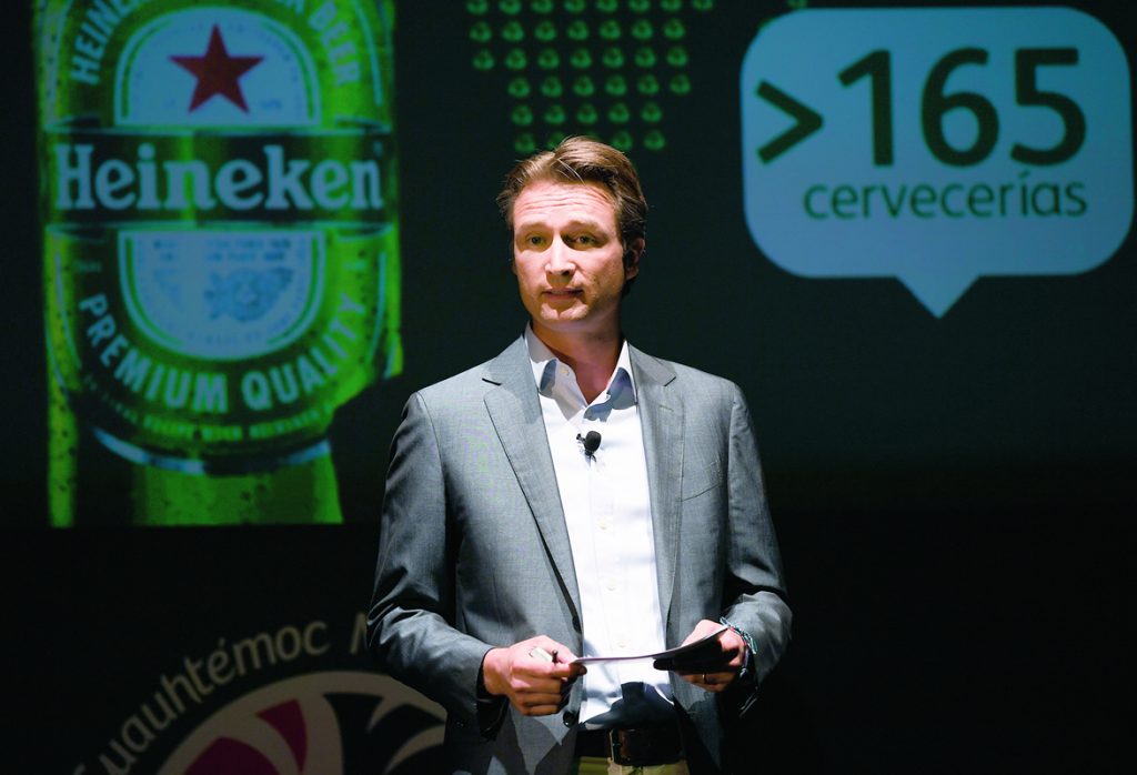 El Heraldo de México. Dolf van den Brink,
director general de Cuauhtémoc
Moctezuma Heineken. Foto: Pablo Salazar