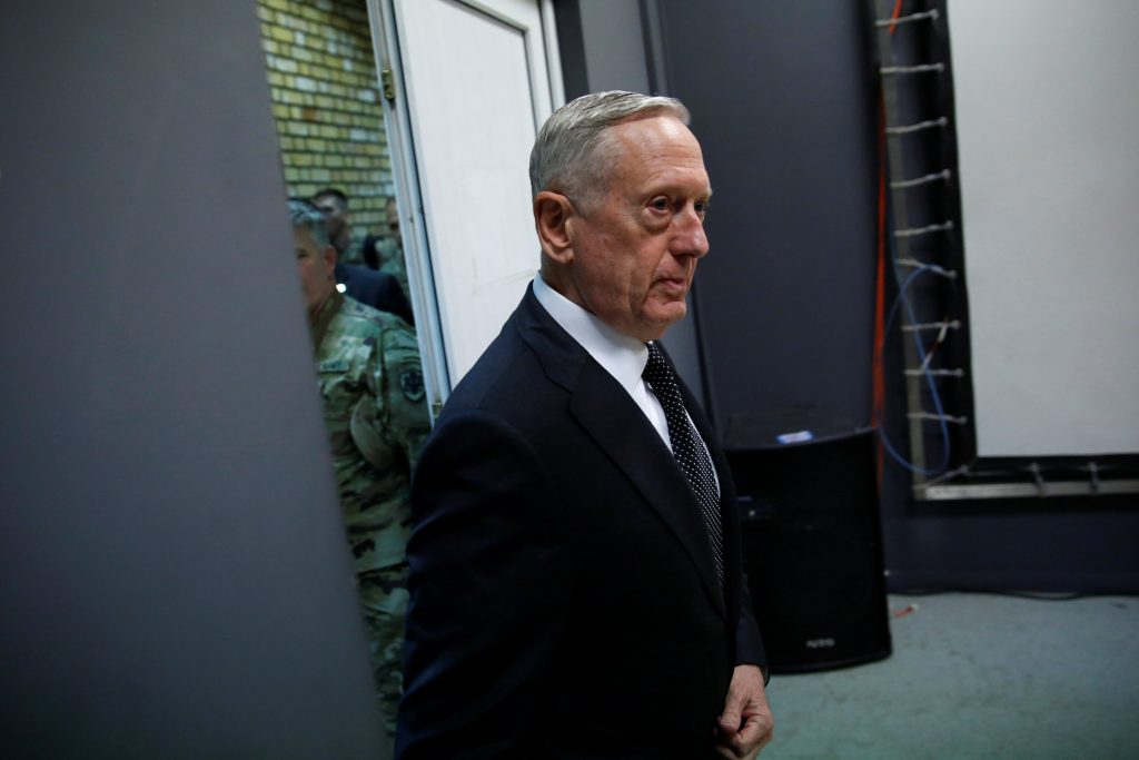 El Heraldo de México. James Mattis, secretario de la Defensa de Estados Unidos. REUTERS/Jonathan Ernst