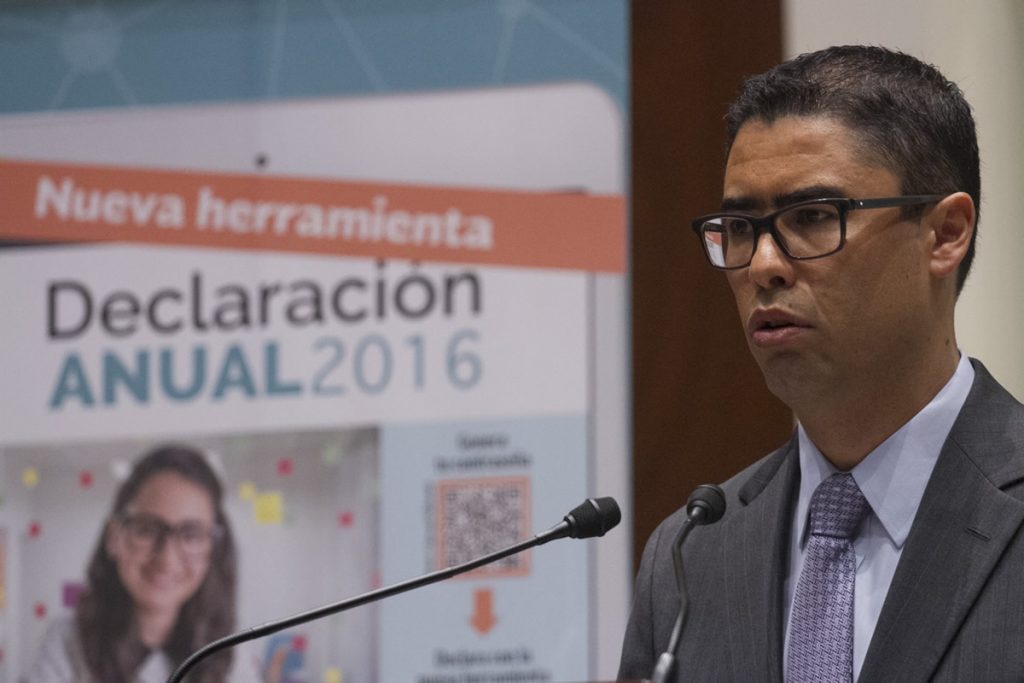 Osvaldo Santín, jefe del Sistema de Administración Tributaria (SAT). Foto: Cuartoscuro
