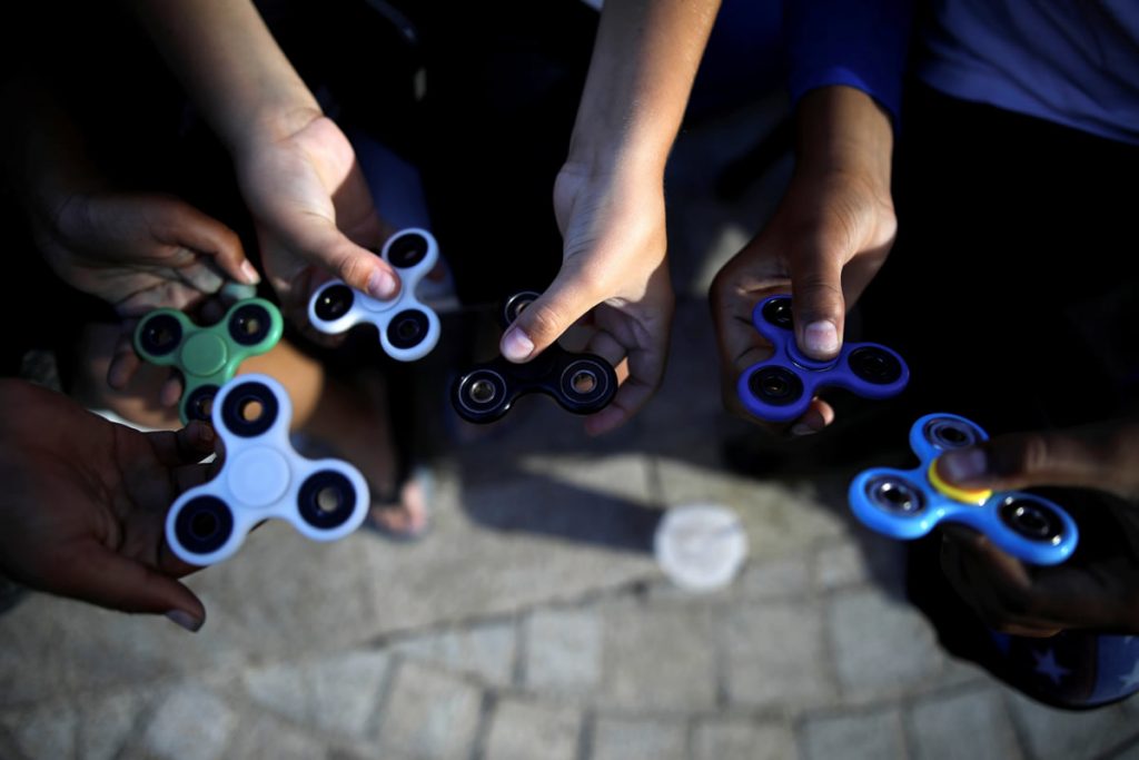 Fidget spinners. Foto: Reuters