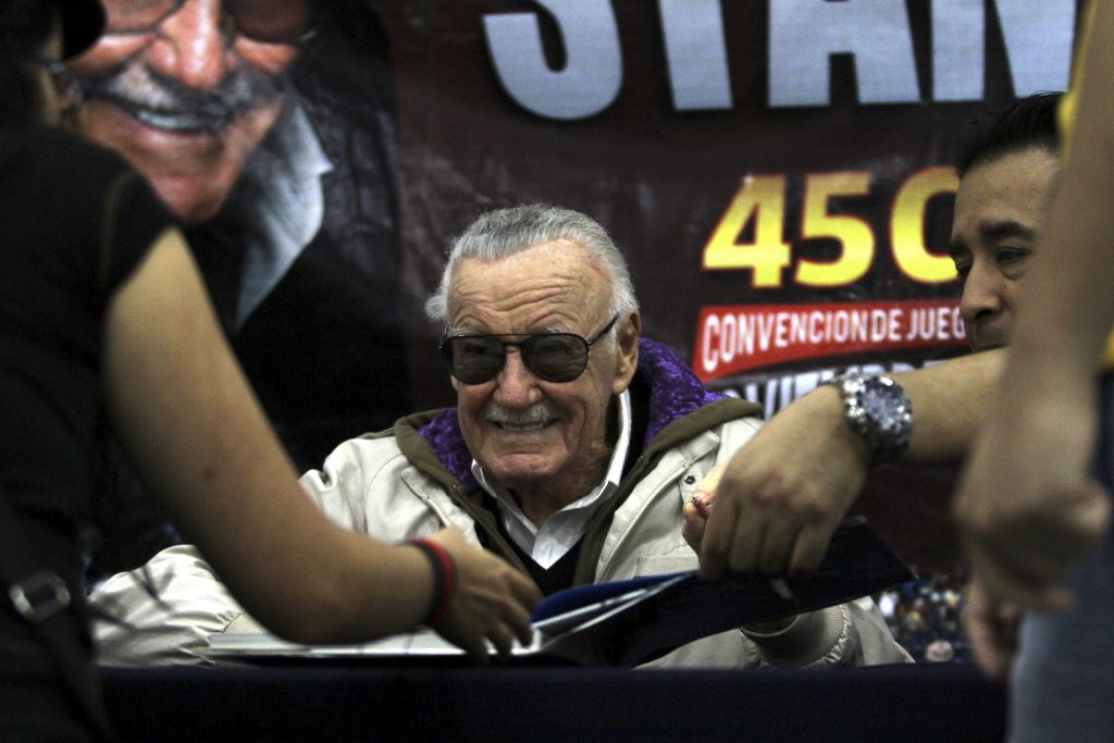 Stan Lee empezó a trabajar en 1939 en Marvel como asistente. FOTO CUARTOSCURO
