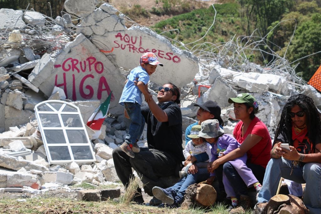Habitantes de Xochicuautla, Estado de México. FOTO: SAÚL LÓPEZ /CUARTOSCURO