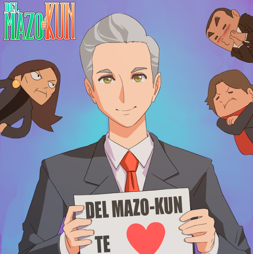 Combate Del Mazo a sus rivales con estilo manga