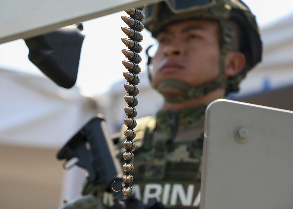 Ramírez dijo que recordó que la función primordial de las Fuerzas Armadas es defender la integridad, independencia y soberanía de la nación. FOTO: CUARTOSCURO