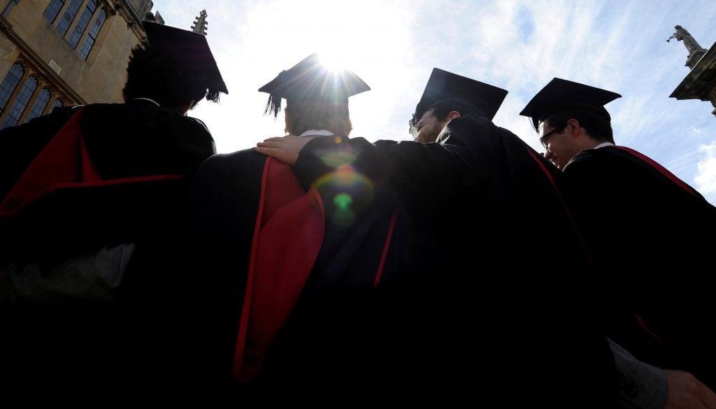 Graduados. Foto: Reuters