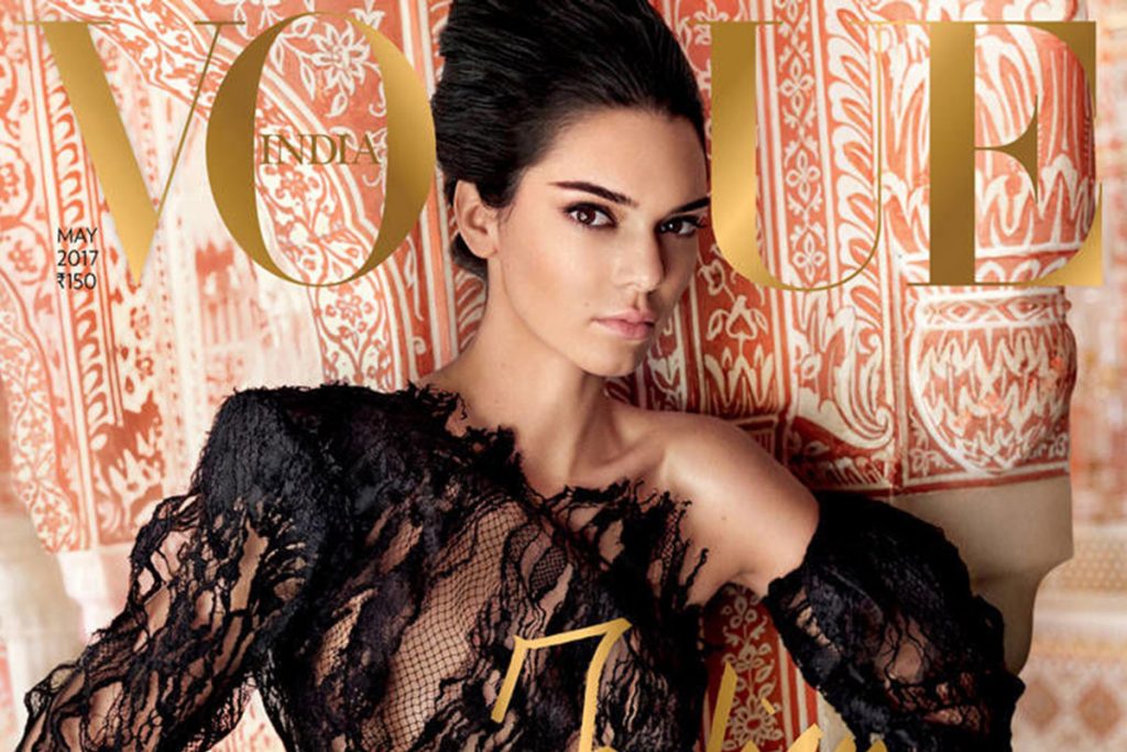 Estalla escándalo en India por nueva portada de Kendall Jenner