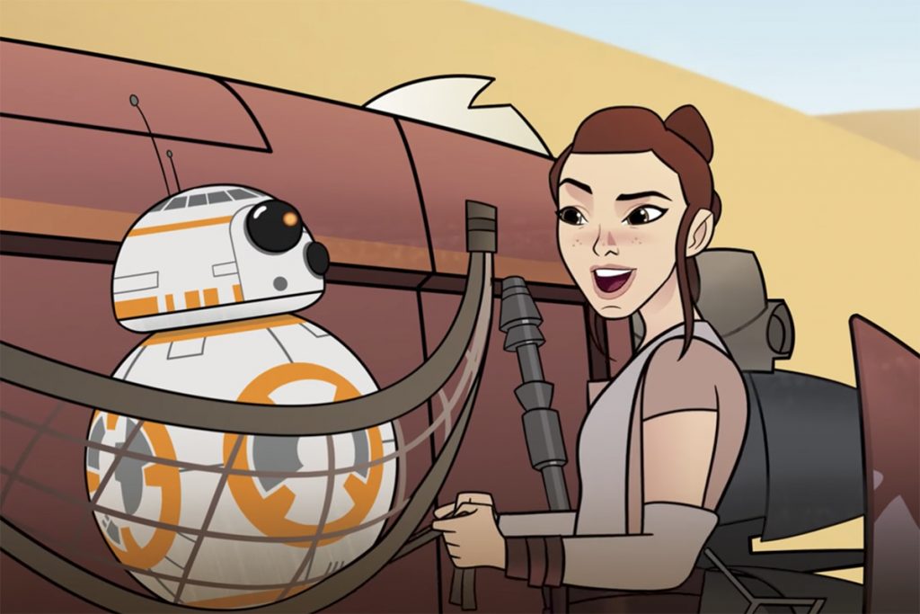 Las mujeres de Star Wars brillan en Forces Of Destiny