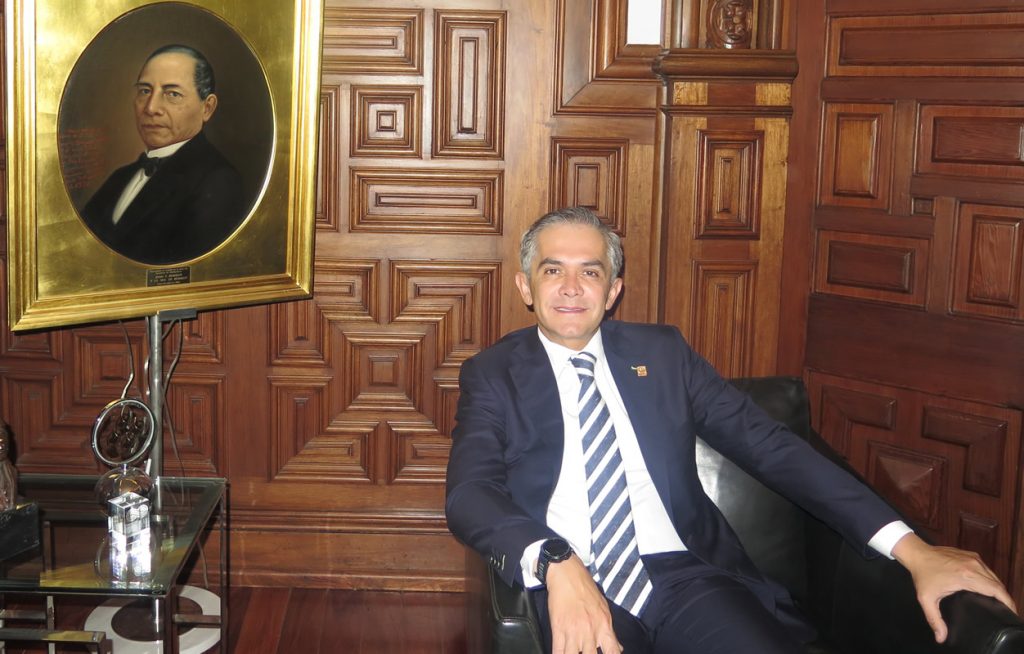 El Heraldo de México. Miguel Ángel Mancera. Foto: Manuel Durán