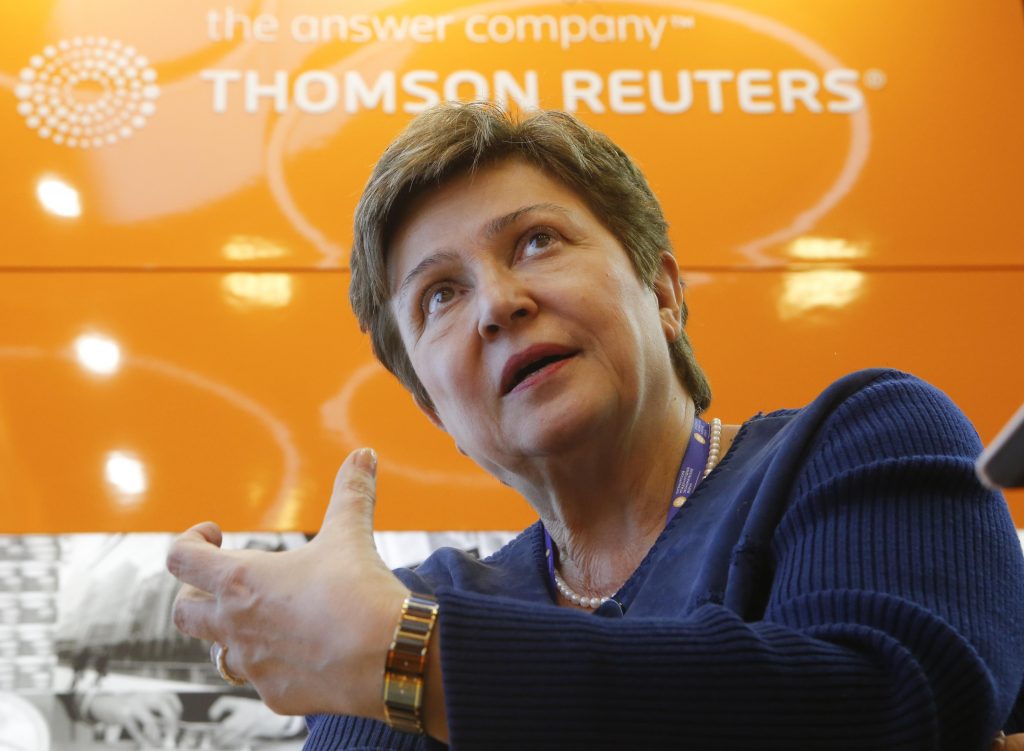 Kristalina Georgieva. REUTERS/Sergei Karpukhin