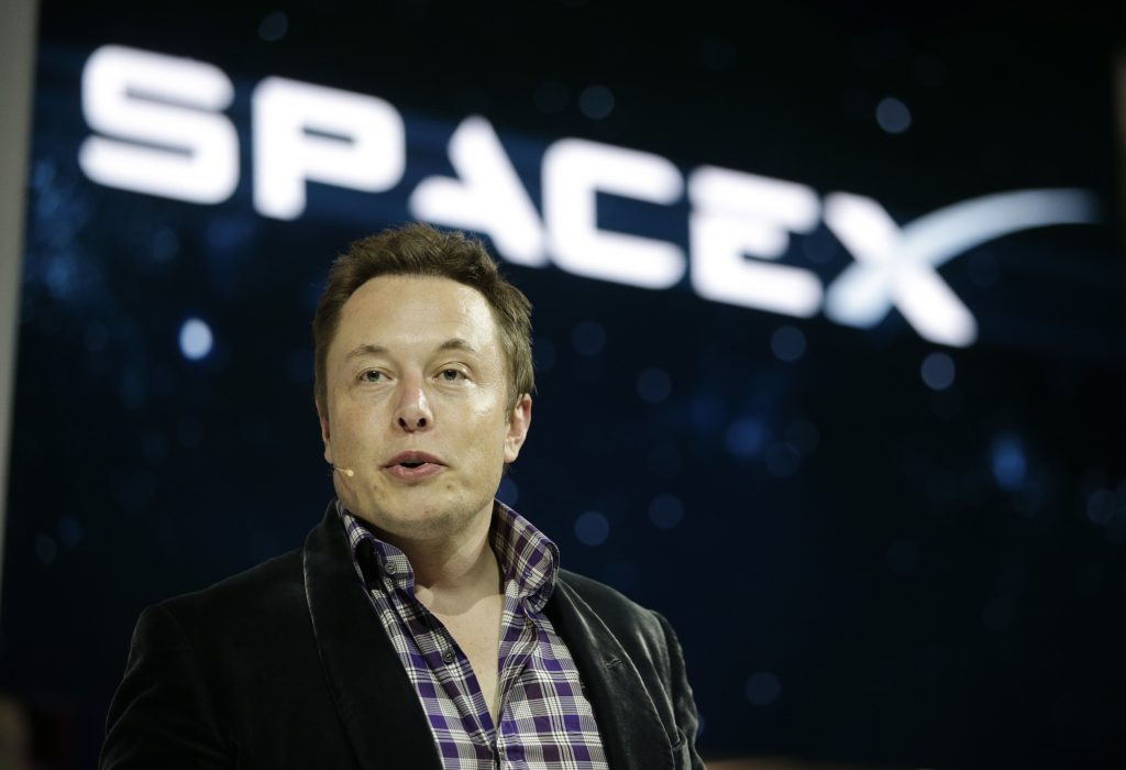 Elon Musk. @AP
