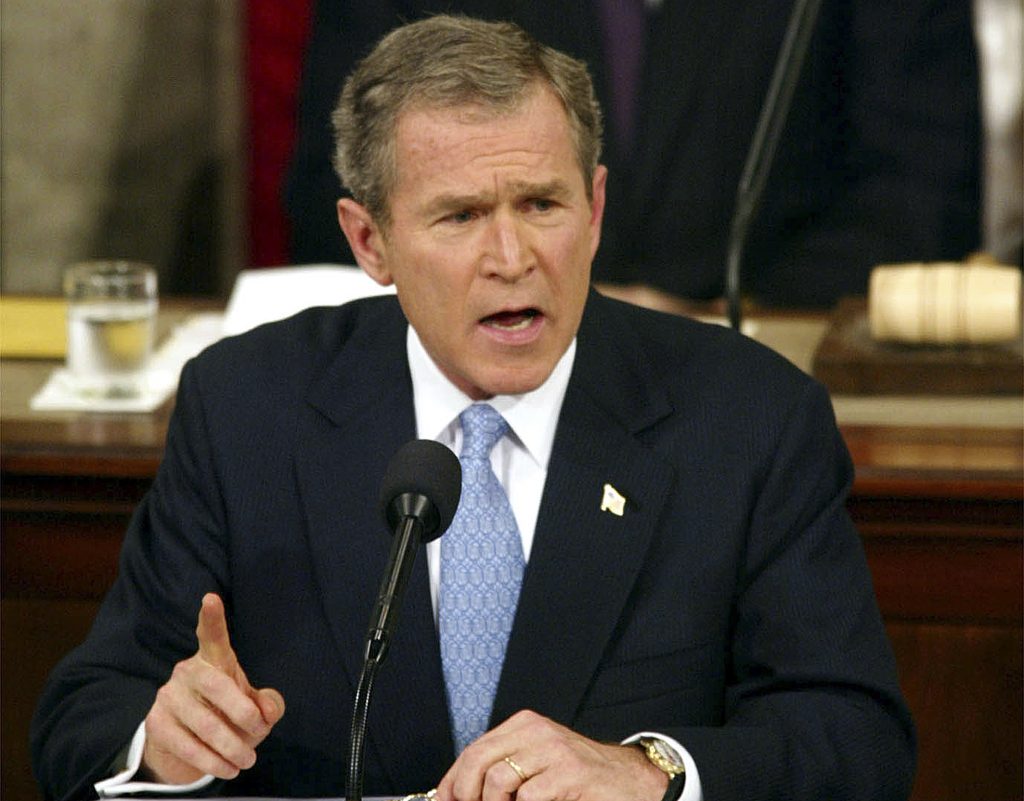 George W. Bush. @AP
