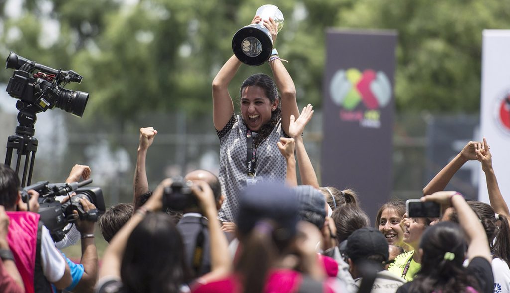La entrenadora del Pachuca ya levantó el título de Copa.