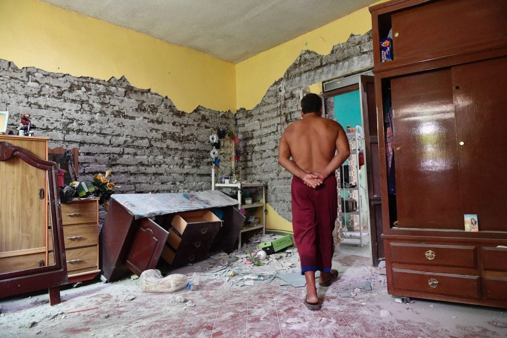 FOTOS: La vida en Valle de Vázquez luego del sismo