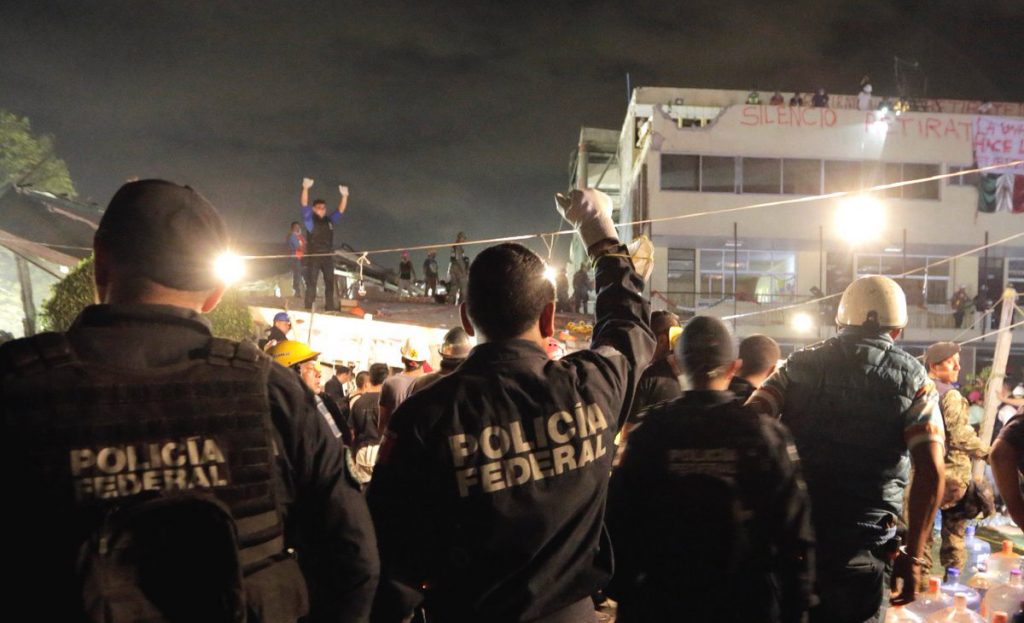 Por órdenes del Secretario de Gobernación, Miguel Ángel Osorio Chong, la Policía Federal patrullará delegaciones y colonias afectadas para garantizar la seguridad
