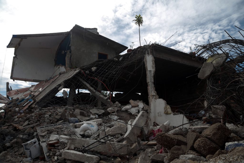 Daños a casas por sismo. @Cuartoscuro.com