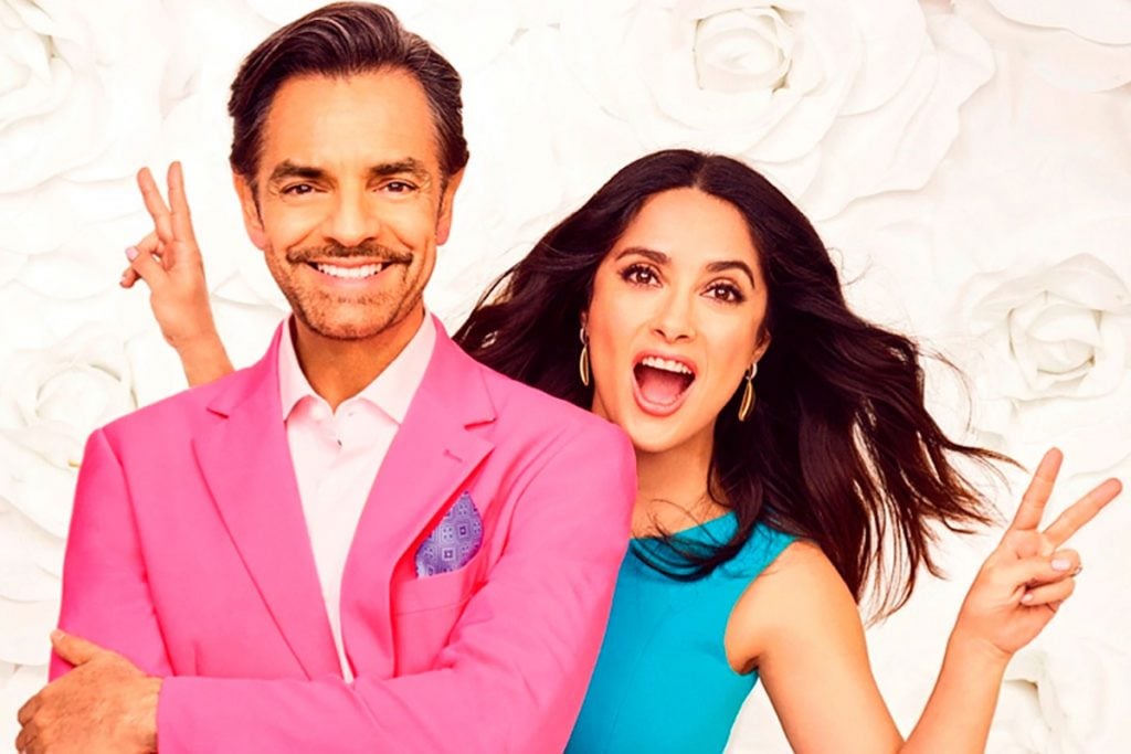 Eugenio Derbez y Salma Hayek nacieron en septiembre. Pantelion Films