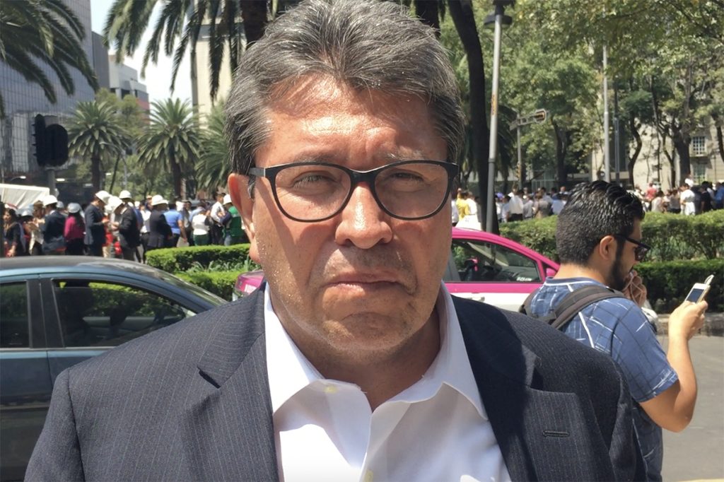 VIDEO: Ricardo Monreal reporta derrumbes en la Cuauhtémoc