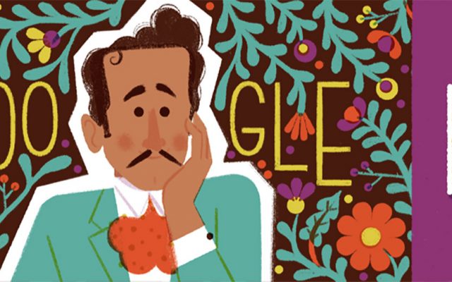 Con 6 imágenes de todas las facetas del ídolo de México, Pedro Infante, el tradicional Doodle está dedicado a conmemorar el centenario del cantante y actor