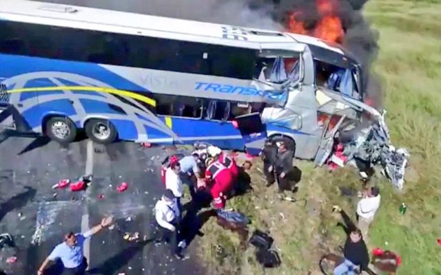 Choque brutal en autopista Cd. Victoria-Monterrey; reportan 4 muertos