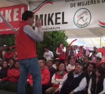 Arranca precampaña de Mikel Arriola en Cuajimalpa