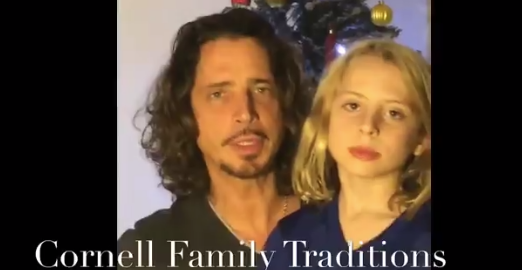 Viuda de Chris Cornell comparte nostálgico video navideño con los fans