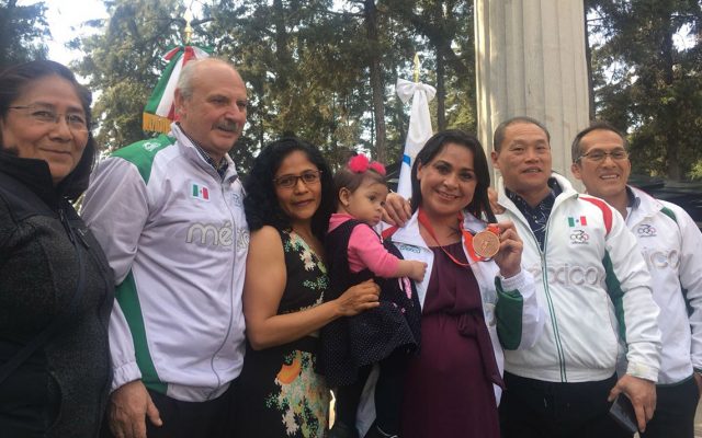 Pasaron 4 mil 41 días para que la ex halterista Damaris Aguirre tuviera el bronce olímpico de Beijing 2008 colgando de su cuello