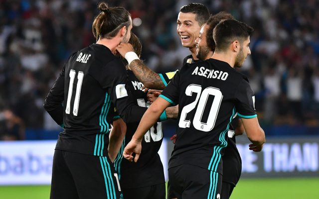 Con goles de Cristiano Ronaldo y Gareth Bale, Real Madrid vino de atrás para vencer 2-1 al Al Jazira y avanzar a la final contra Gremio de Porto Alegre