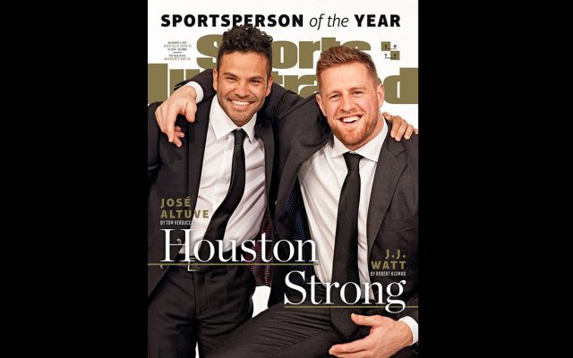 La revista Sports Illustrated designó al segunda base de los campeones Astros de Houston, José Altuve, y al ala defensiva de los Texans J.J. Watt, como Deportistas del Año