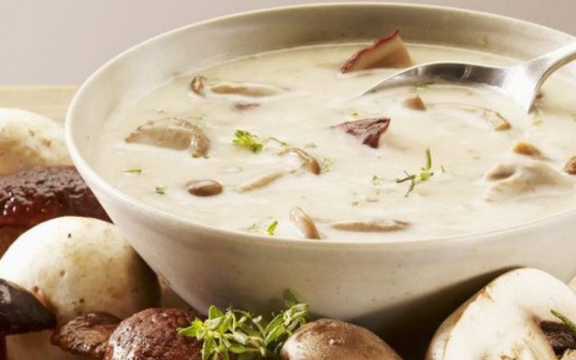#Platillosnavideños Crema de champiñones