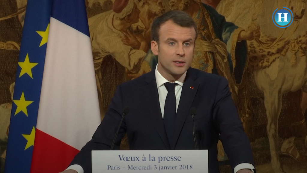 Macron anuncia una ley contra las “fake news” o noticias falsas