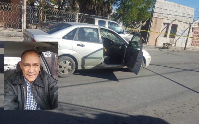 Carlos Domínguez Rodríguez fue muerto a tiros en Nuevo Laredo cuando circulaba en su coche, acompañado por su hija