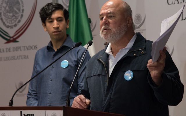 Manuel Clouthier y Pedro Kumamoto. Archivo. CUARTOSCURO.