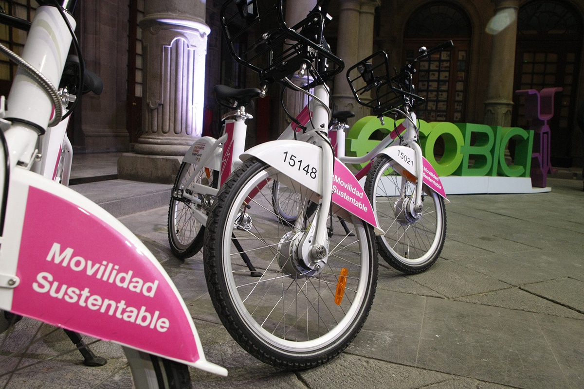 Inicia servicio de Ecobici con bicicletas eléctricas Inicia servicio de Ecobici con bicicletas eléctricas