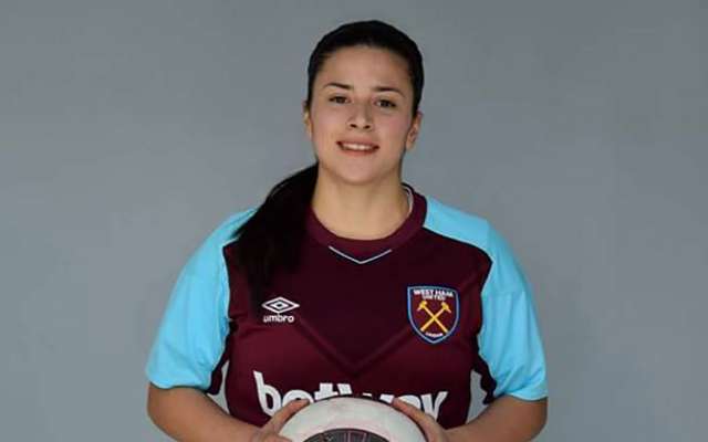 Carla Salcedo, mediocampista nacida en la Ciudad de México, escribe su propia historia como integrante de los “Hammers” del West Ham United