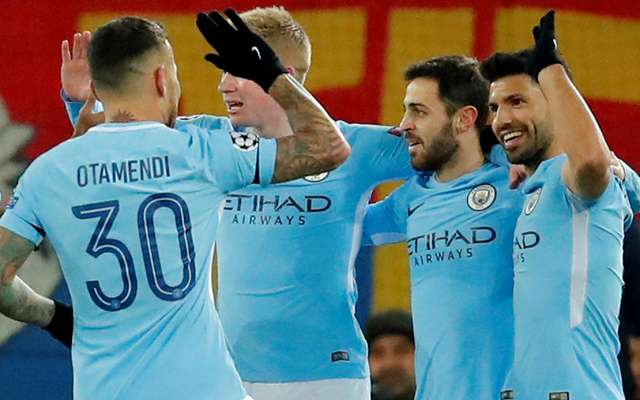 El Manchester City cumplió los pronósticos y sentenció su eliminatoria con el Basilea al golearlo a domicilio 4-0 en la ida de los octavos de final de la Champions