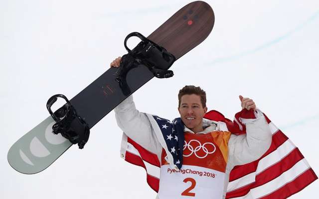 El estadounidense Shaun White, campeón olímpico en Turín 2006 y Vancouver 2010, consiguió la medalla de oro en PyeongChang 2018
