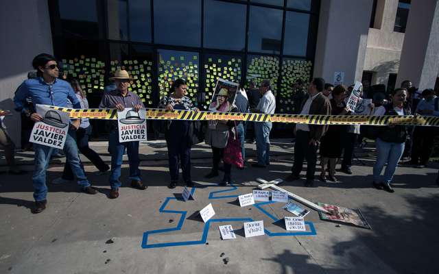 SINALOA. Periodistas
reclaman resultados sobre el ataque Javier Valdez, a casi un año del asesinato