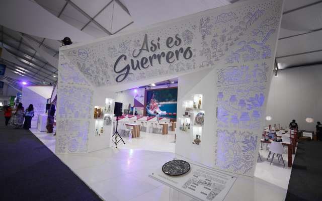Pabellón Guerrero, uno de los más vistosos en Tianguis Turístico