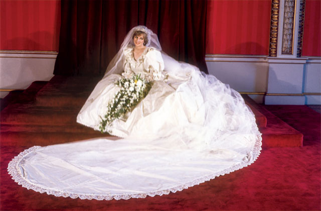 fotos: los vestidos de novia más impactantes de la realeza