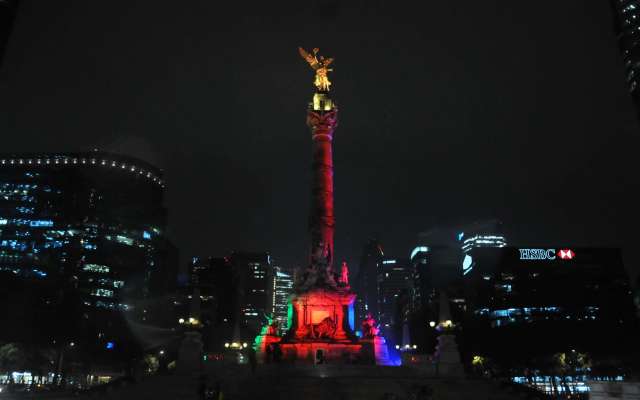 Fotos: Ciudad de México se pinta de verde, azul y rojo por tercer Mundial