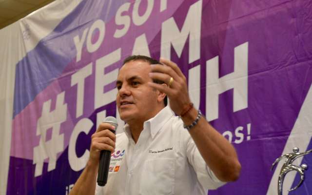 Cuauhtémoc Blanco llama a salir a votar temprano