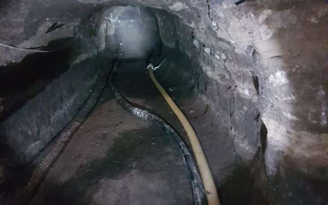 Hallan túnel de huachicoleros en Toluca